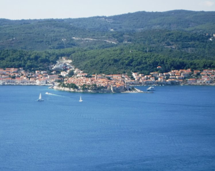 View of Korcula Old Town