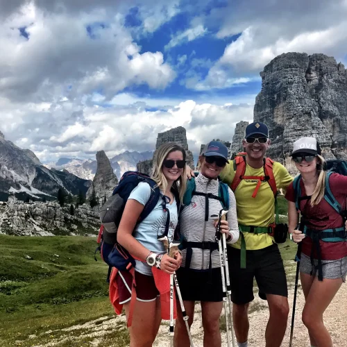 Pepin family Italy Dolomites