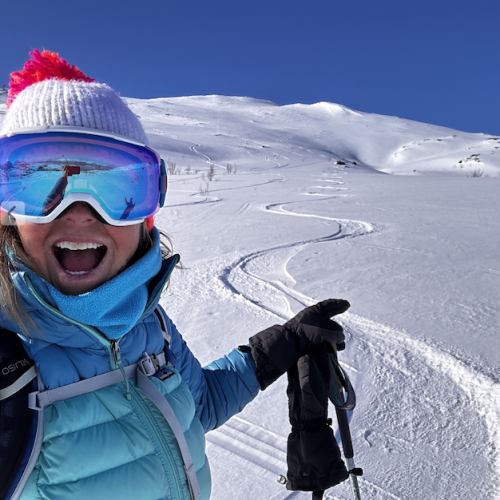 Spring powder Norway